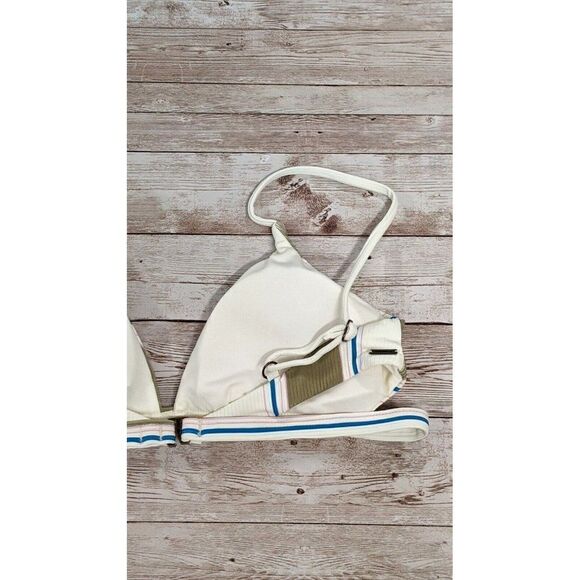 O'Neill Womens Size XS Multicolor Adjustable Strap Carly Triangle Bikini Top - Picture 5 of 9